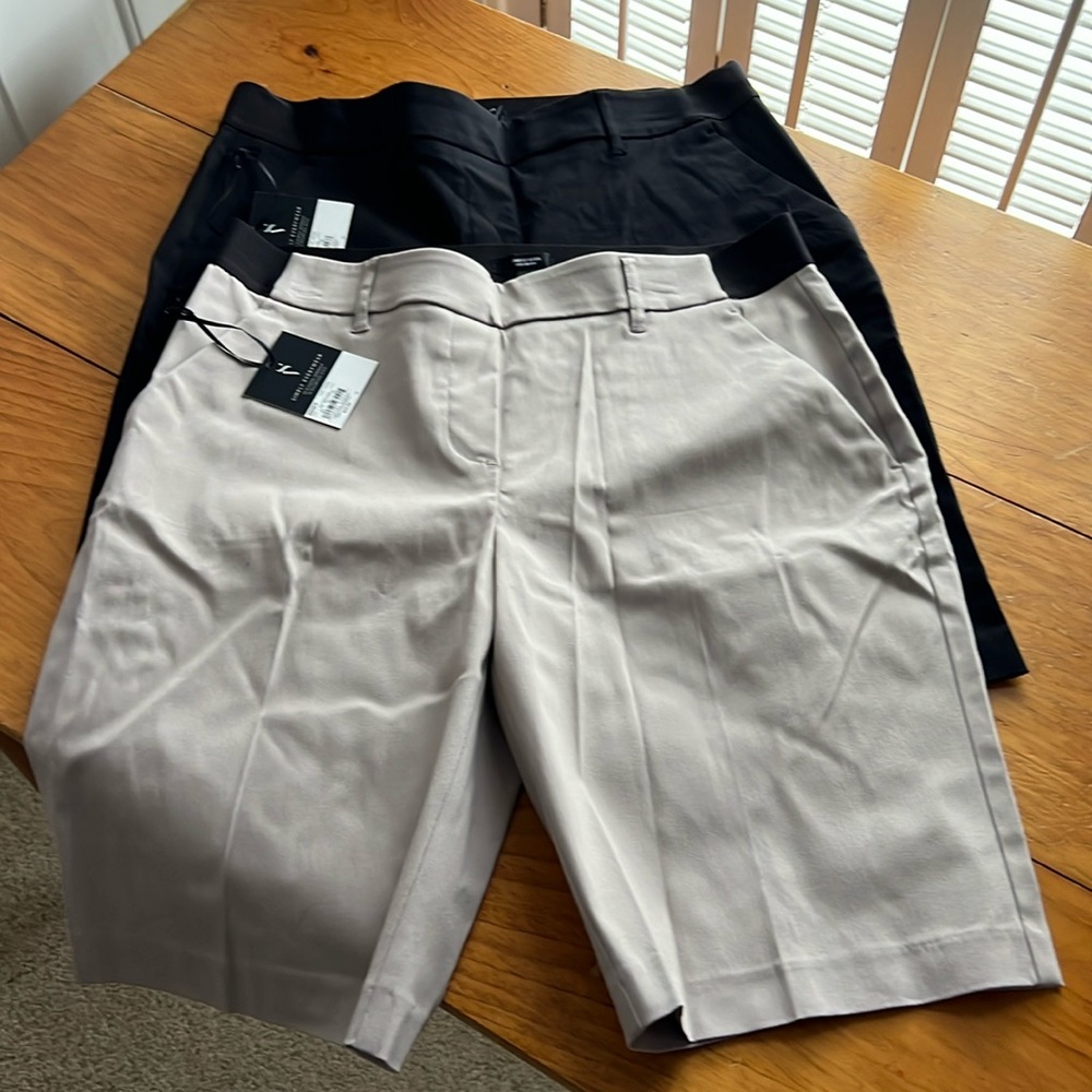 Simply Vera Wang Bermuda Shorts (2 pairs)